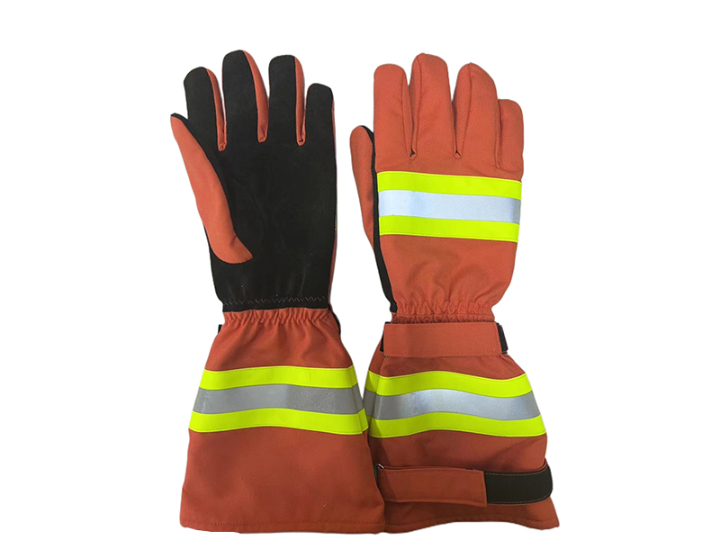 森林防火手套橘紅色